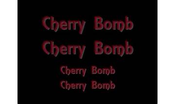 Cherry Bomb en Lyrics [Justin Garner]