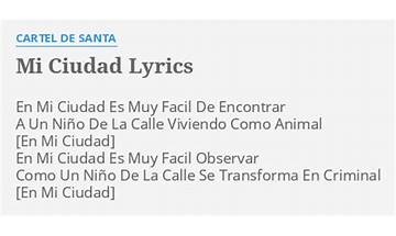 Ciudad es Lyrics [Idiôm & Diagonal Once]