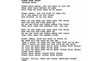 Clearing en Lyrics [Maggot Brain]