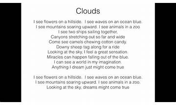 Clouds en Lyrics [Milky Chance]