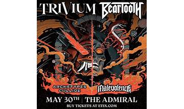 Co-Headliners Trivium and Beartooth Stop by Omaha For A Weekday Evening of Heavy Metal