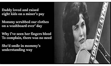 Coal Miner’s Daughter en Lyrics [Loretta Lynn]
