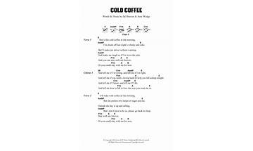 Cold Coffee en Lyrics [Analog Rascals]
