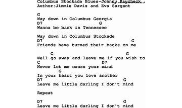 Columbus Stockade Blues en Lyrics [The Brother Brothers]