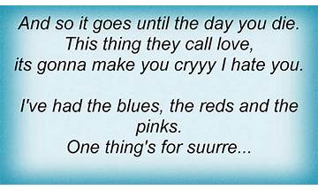 Courtney Love Stinks en Lyrics [Bob Rivers]