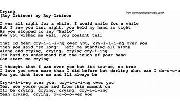 Crying en Lyrics [​k.d. lang]