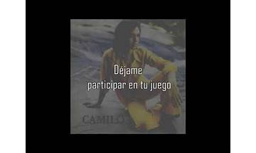 Déjame Participar En Tu Juego es Lyrics [Camilo Sesto]