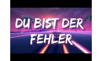 DU BIST DER FEHLER. de Lyrics [Lune & Juh-Dee]