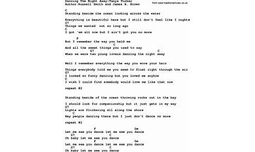 Dance Away en Lyrics [Barry Manilow]