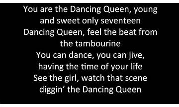 Dancing Queen en Lyrics [The Sugarcubes]