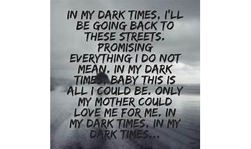 Dark Times en Lyrics [Mister Paba]