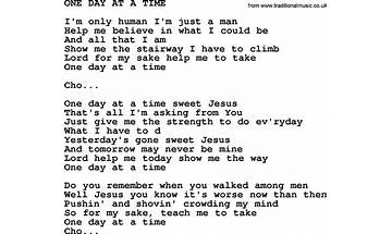 Day at a time en Lyrics [Nikko Beason]