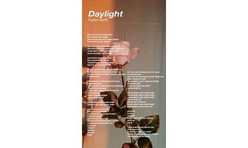 Daylight en Lyrics [Hailey B]