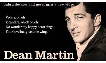 Dean Martin en Lyrics [Something For Kate]