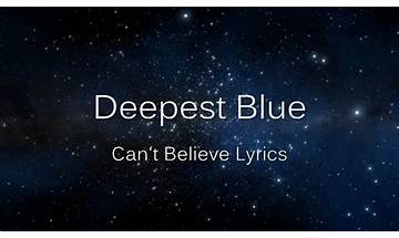 Deepest Blue en Lyrics [Linda Eder]