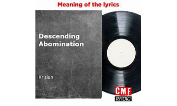 Descending Abomination en Lyrics [Krisiun]