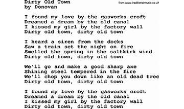 Dirty Old Town en Lyrics [Black Rebel Motorcycle Club]