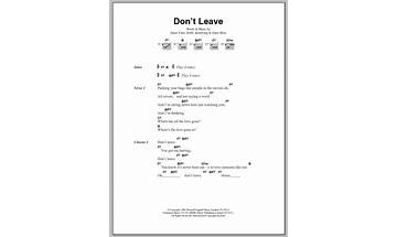 Don\'t Leave en Lyrics [Faithless]