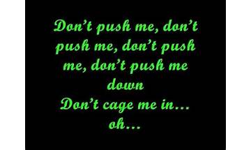 Don\'t Push Me en Lyrics [DrewKaboom]
