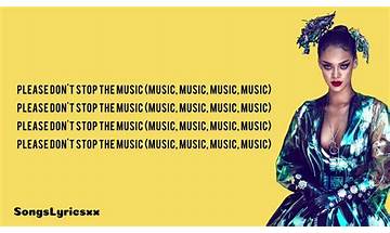 Don\'t Stop the Music en Lyrics [Rihanna]