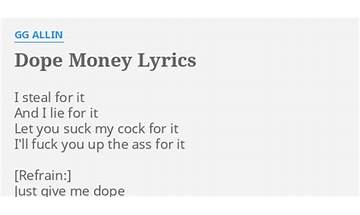 Dope money en Lyrics [Charlie Rothsteen]