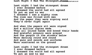 Dream About The Night en Lyrics [Caoilian Sherlock]