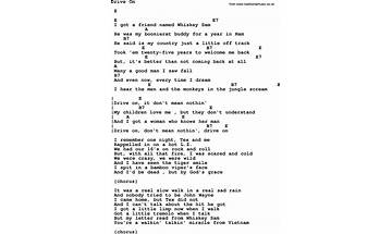 Drive en Lyrics [Throwing Muses]