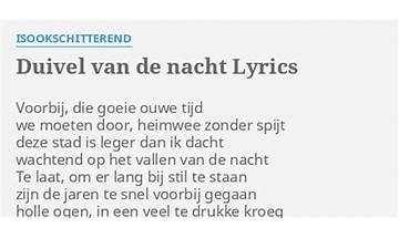 Duivel Van De Nacht nl Lyrics [Isookschitterend!]