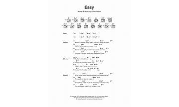 Easy en Lyrics [Matthew Sweet]