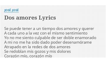 Entre Dos Amores es Lyrics [Explosión de Iquitos]
