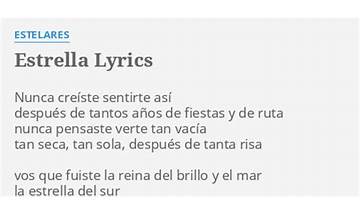 Estelar es Lyrics [T&K]
