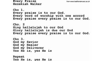 Every Praise en Lyrics [The Recording Collective]