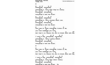 Everybody\'s Song en Lyrics [Yes]