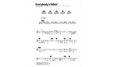 Everybody\'s Talkin\' en Lyrics [Percy Faith]