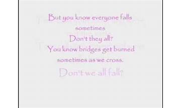 Everyone Falls en Lyrics [Beth Thornley]