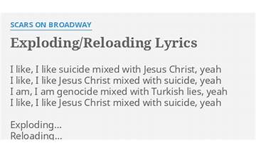 Exploding / Reloading en Lyrics [Daron Malakian and Scars On Broadway]