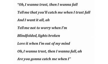 Fall In Trust en Lyrics [Kitty Florentine]