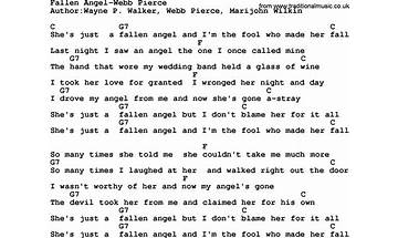 Fallen Angel en Lyrics [John Lloyd Young]