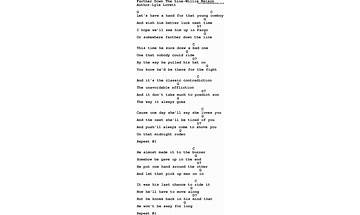 Farther Down The Line en Lyrics [Lyle Lovett]