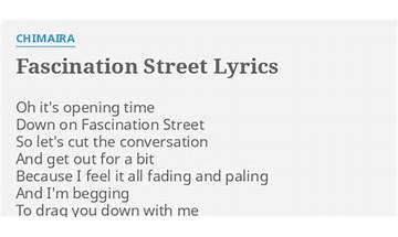 Fascination Street en Lyrics [Inspector]