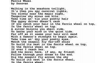 Ferris Wheel en Lyrics [Jason Jones]