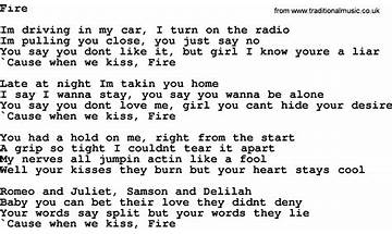 Fire en Lyrics [Saint Hills]