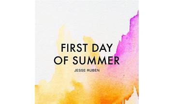 First Day of Summer en Lyrics [Jesse Ruben]