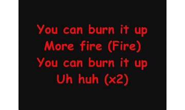 Flamethrower en Lyrics [Keychainz Hefner]