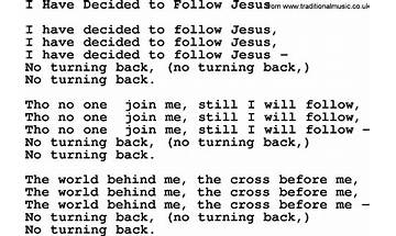 Follow Jesus en Lyrics [Truth (CCM)]