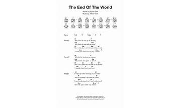 For The End of the World en Lyrics [Marcellis]