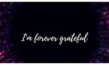 Forever Grateful en Lyrics [Scott Cunningham Band]