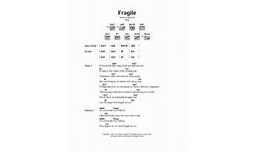 Fragile en Lyrics [Sashathem]