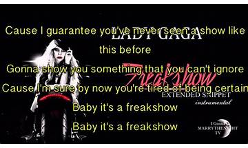 Freak Show en Lyrics [Zebrahead]