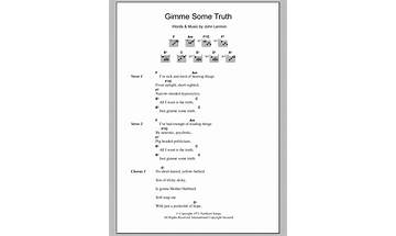 Gimme Some Truth en Lyrics [Pearl Jam]